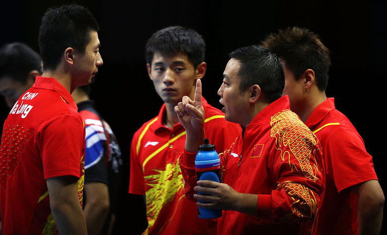 韩国队完胜法国队，张继科带队取胜